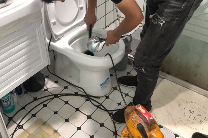 杭锦后疏通下水道