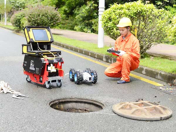 杭锦后管道机器人检测